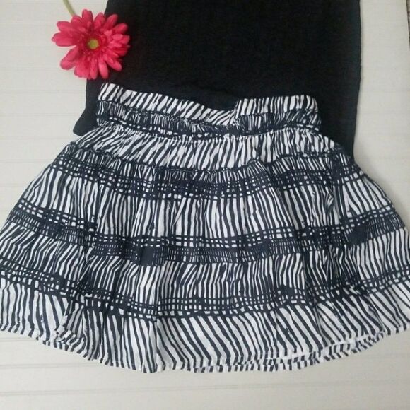 H&M layered print MiniSkirt - Picture 2 of 5